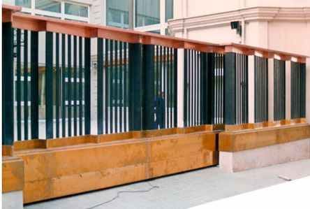 Puerta de acero